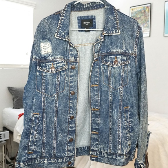 Forever 21 Other - Distressed Denim Jacket Forever 21 Other - Distressed Denim Jacket